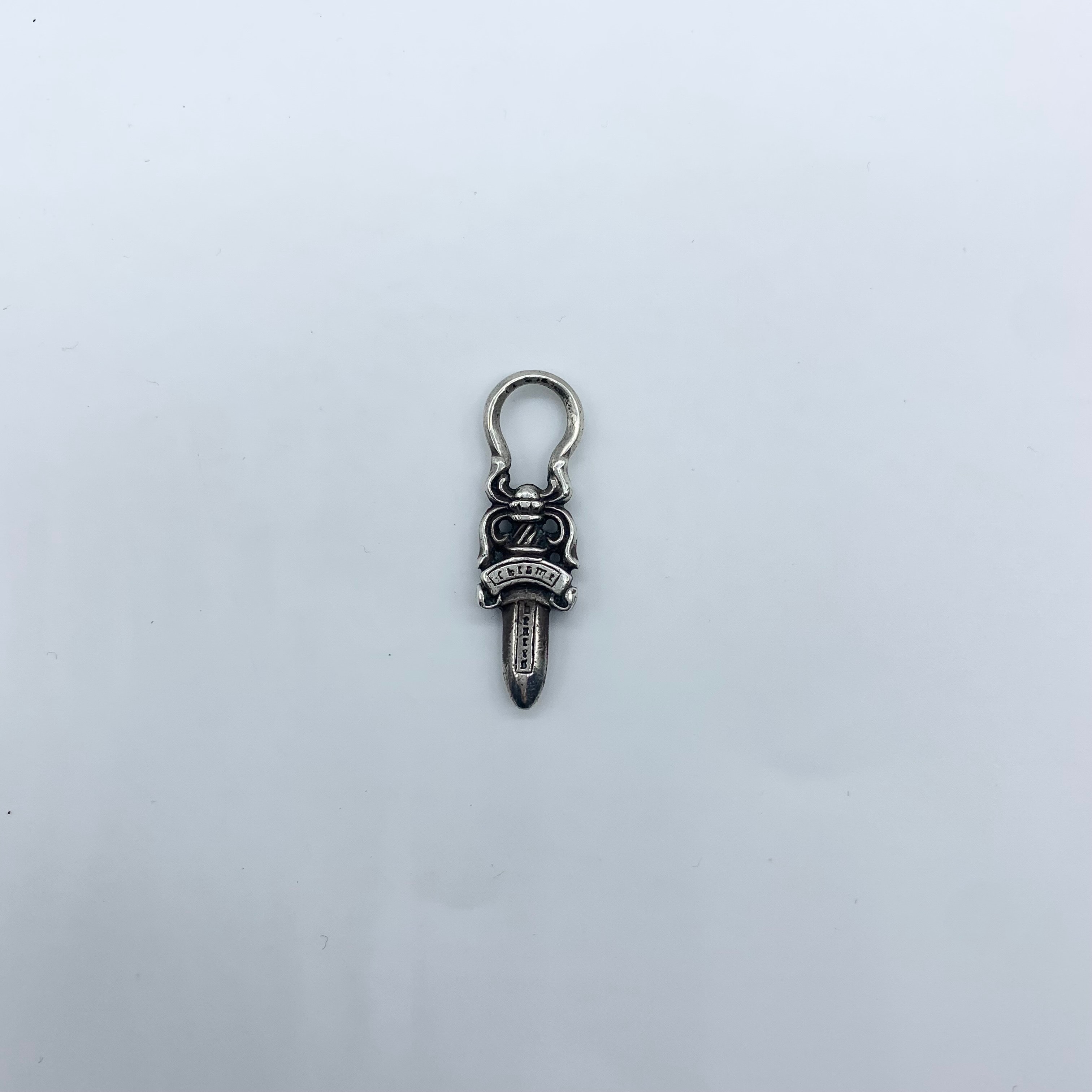 Chrome Hearts #5 Dagger Charm Zip 2 "Silver"