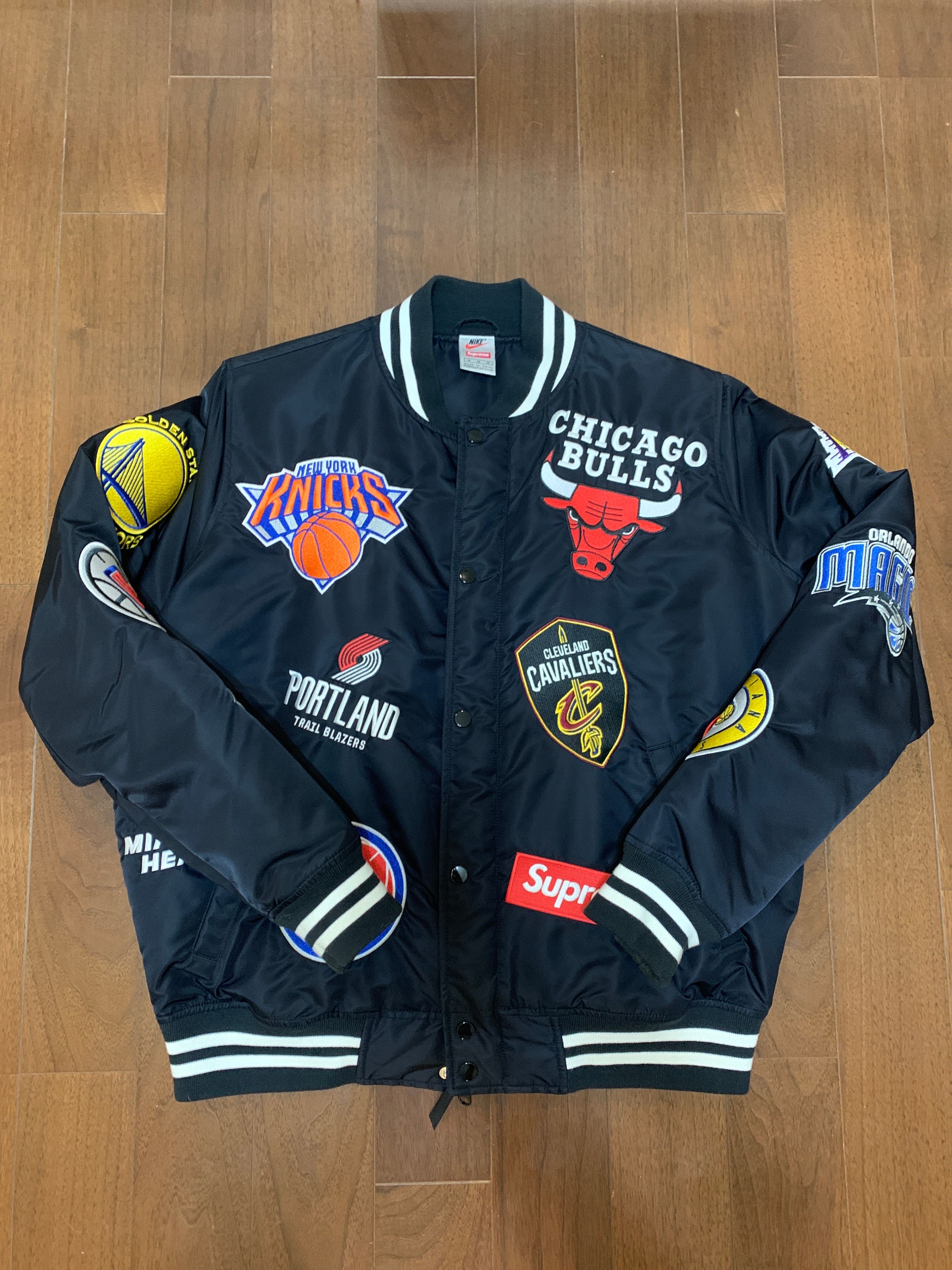 Supreme / Nike®/NBA Teams Warm-Up Jacket "Black"