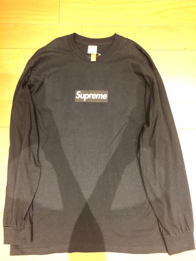Supreme Box Logo L/S Tee "Black"