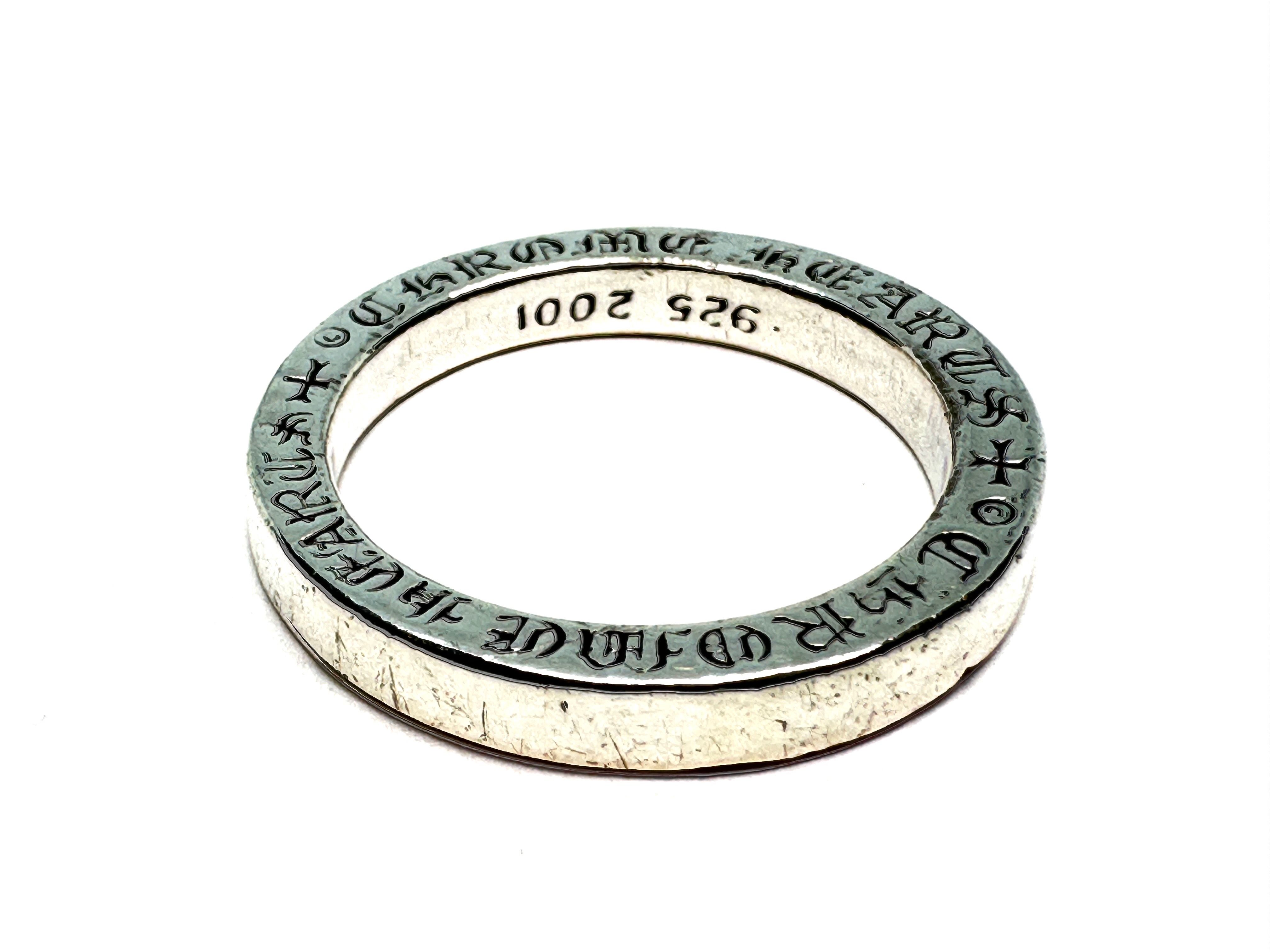 Chrome Hearts 3mm Spacer Ring "Silver"