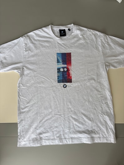 KITH BMW M Stripe Vintage Tee "White"