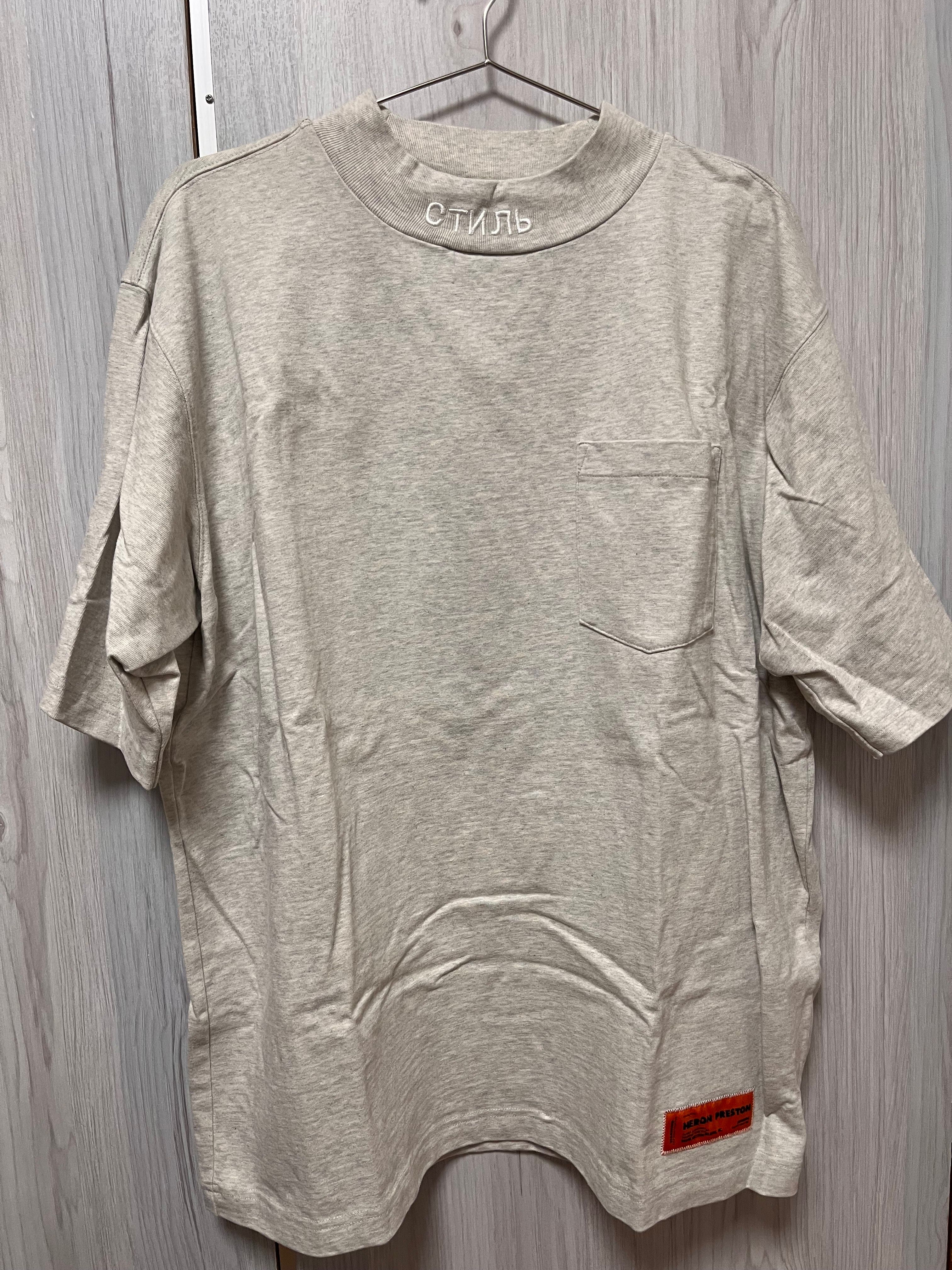 ヘロンプレストン　モックネックTシャツ