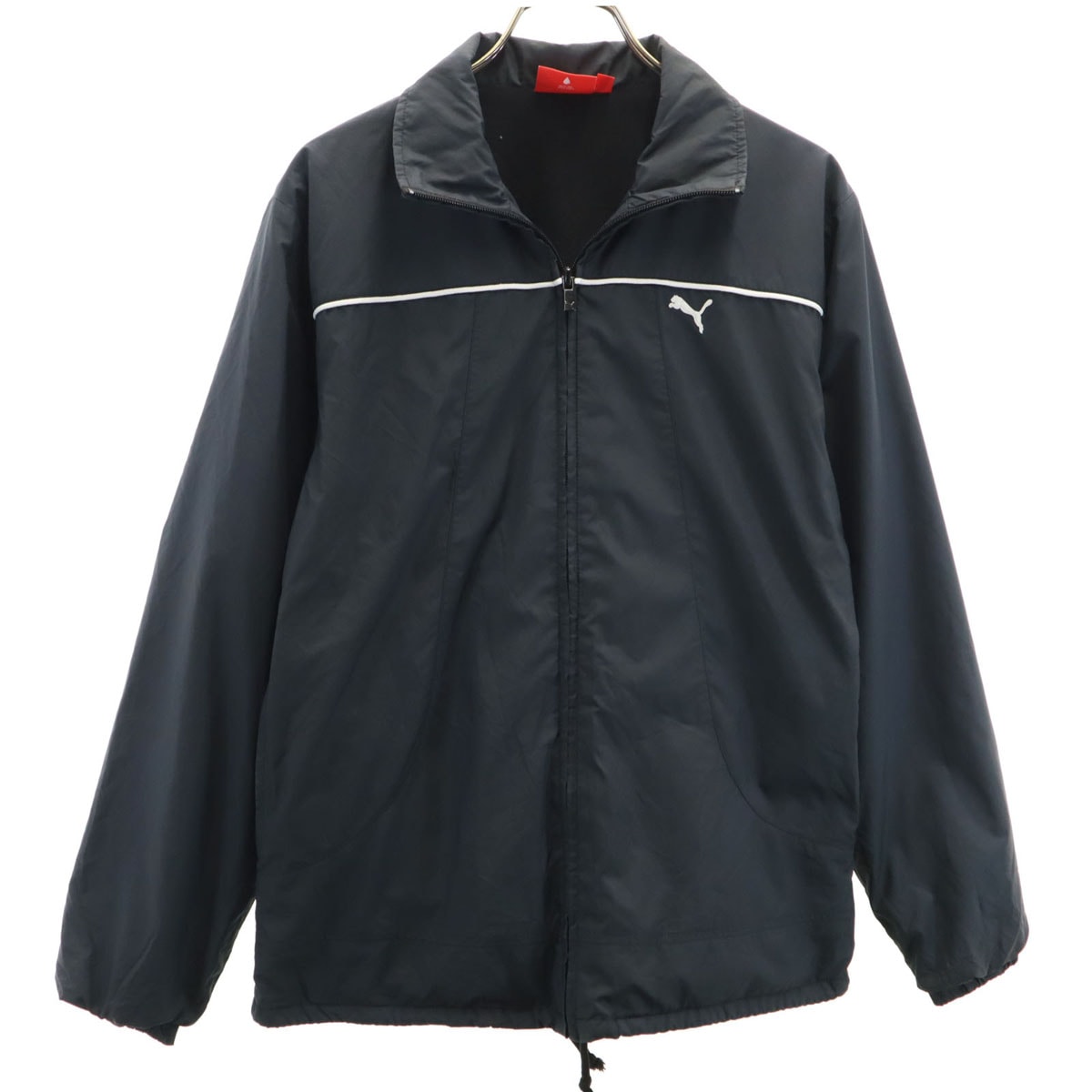 PUMA プーマ ウインドブレーカー M チャコールグレー ジャケット 裏トリコット