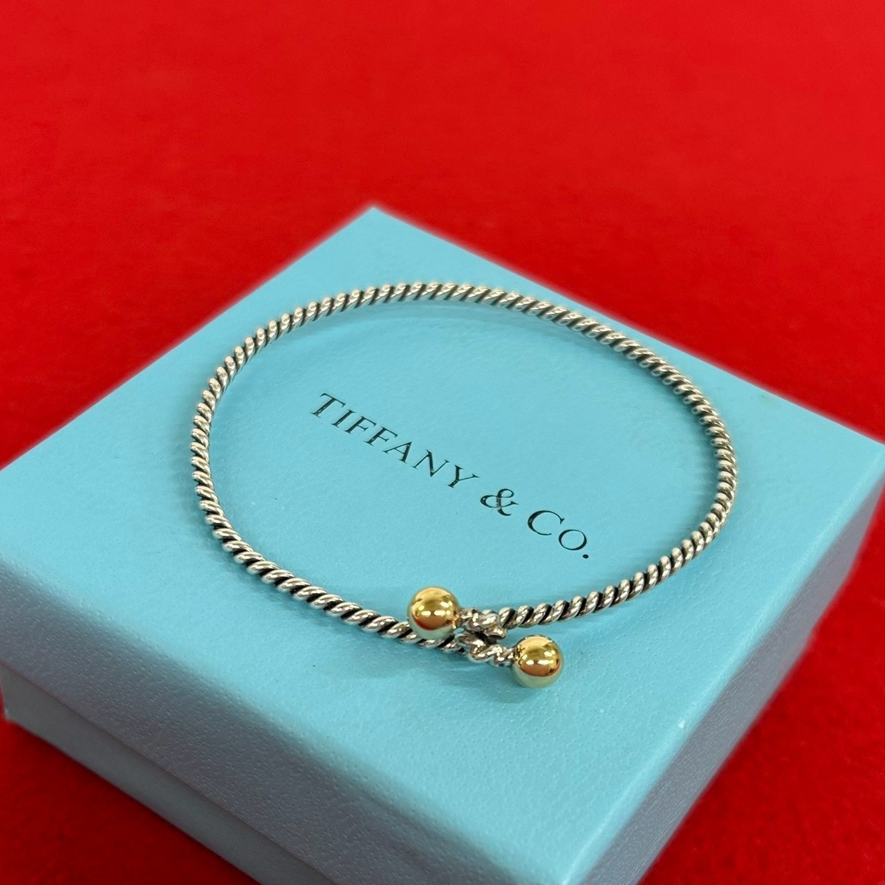 B (目立った傷や汚れなし)】TIFFANY&Co. ティファニー フック＆アイ