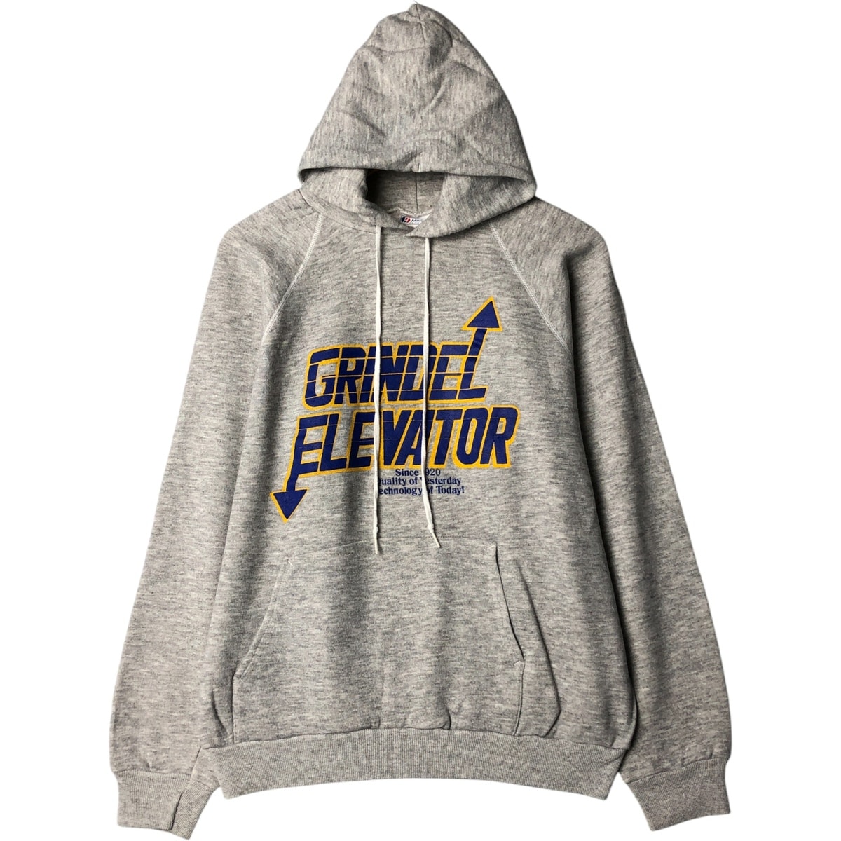 古着 80年代 ヘインズ Hanes 青タグ スウェットプルオーバーパーカー USA製 メンズL相当 ヴィンテージ/eaa552096