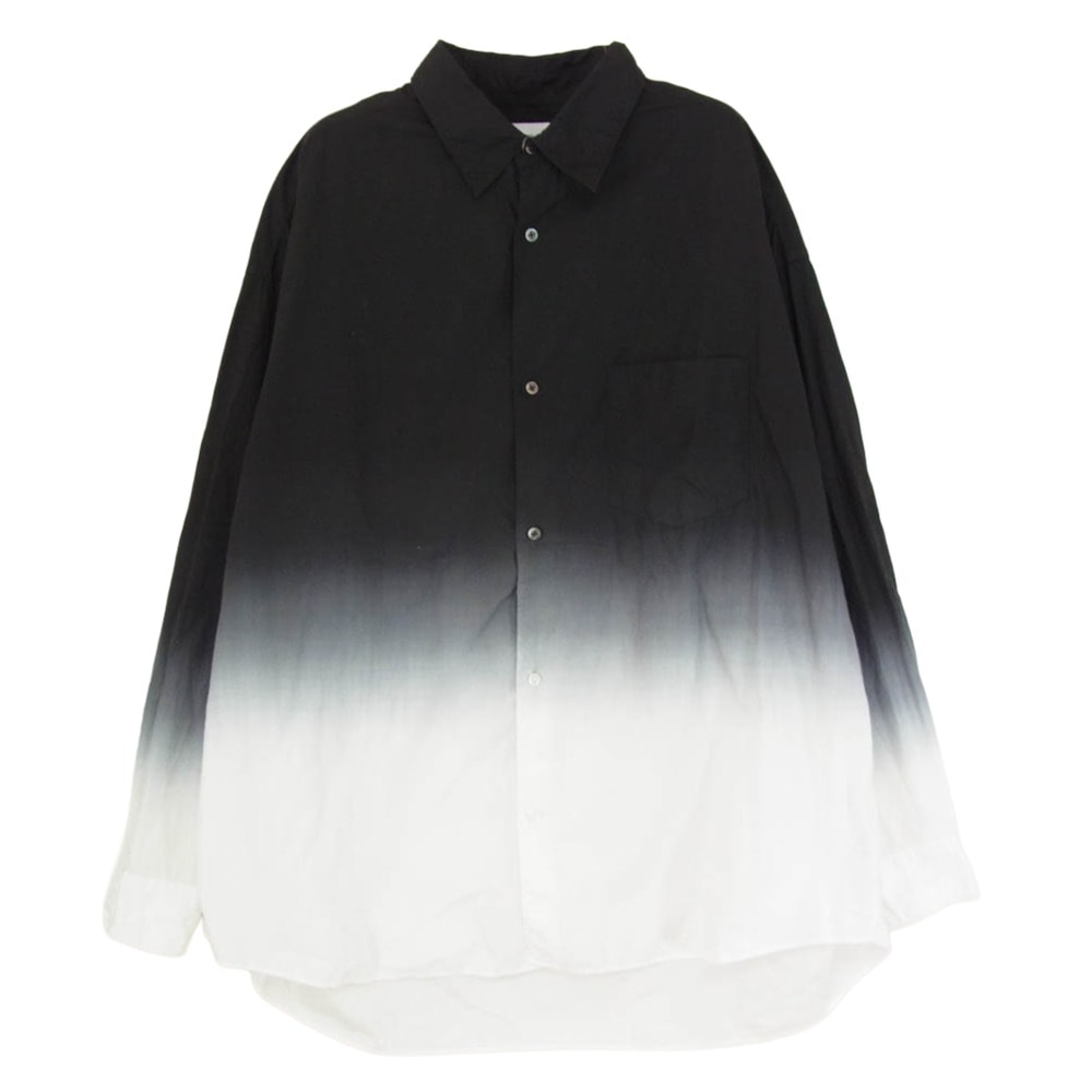 Graphpaper グラデーション長袖シャツ　24ss D (傷や汚れあり)】GRAPHPAPER グラフペーパー 長袖シャツ 24SS GM241