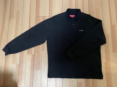 Supreme Thermal L/S Polo "Black"