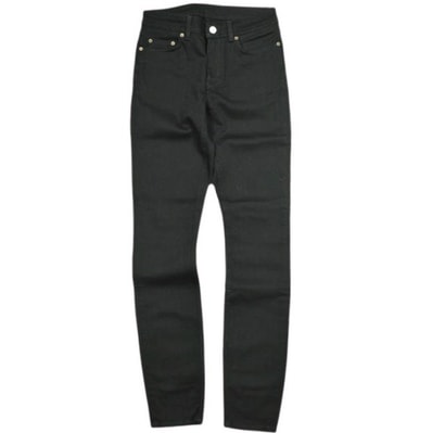 新品 Acne Studios アクネストゥディオズ イタリア製 Climb Stay Black スーパーストレッチ スキニーデニムパンツ 28 ブラック 定価36,300円 ジップフライ ジーンズ ボトムス g25042