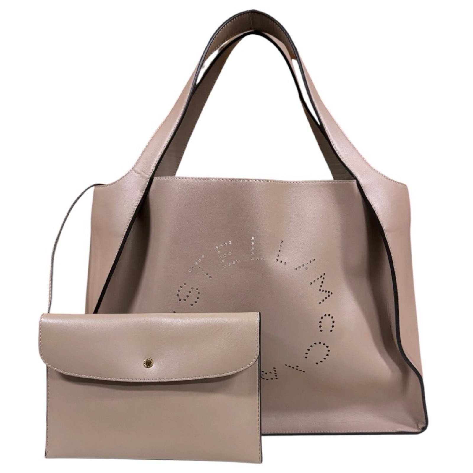 ステラマッカートニー トート エコソフト トートバッグ 502793 W8542 2800 ベージュ レディース Stella McCartney  中古