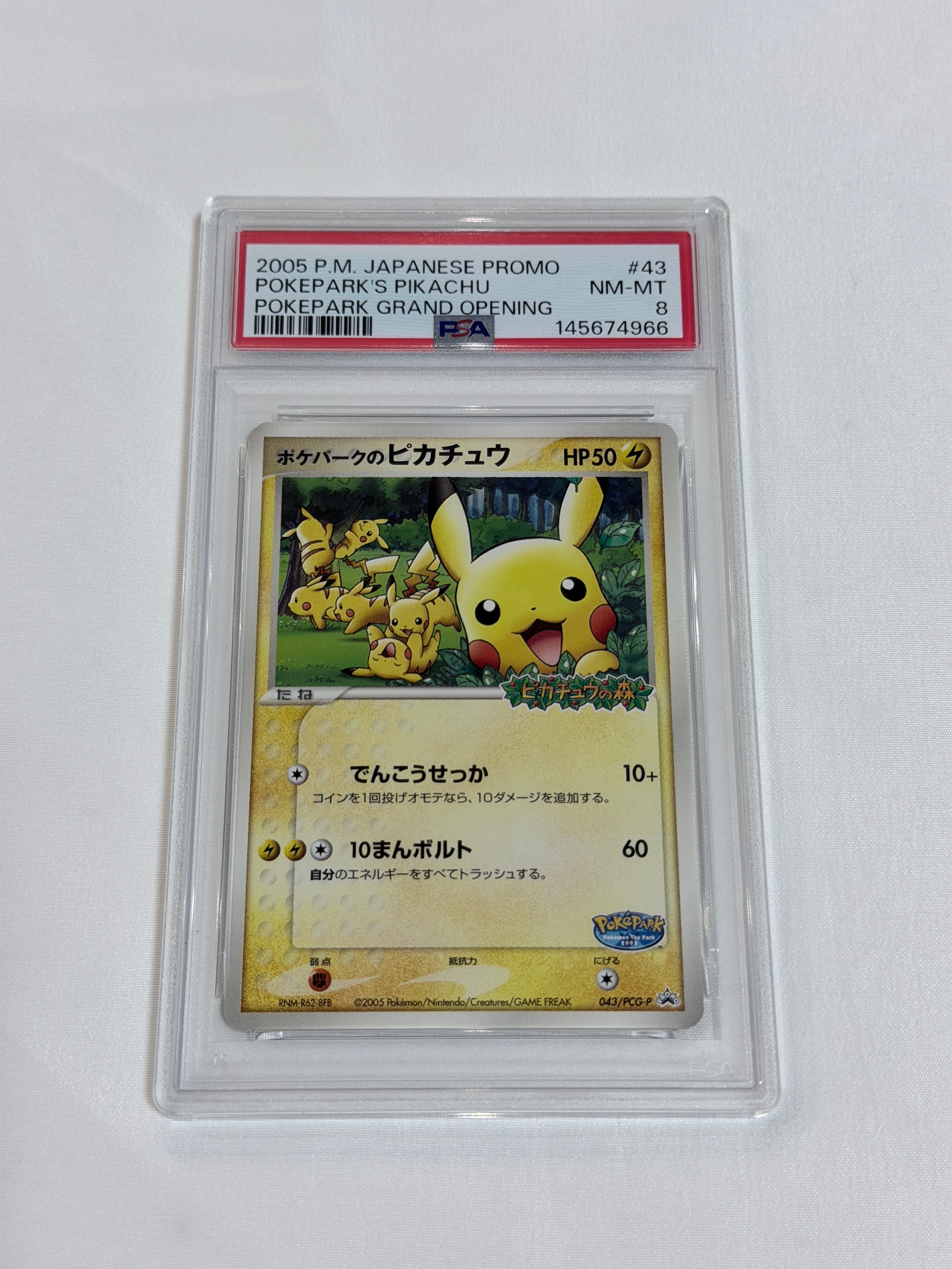 状態B】ポケパークのピカチュウ P [PCG-P 043](プロモーションカード