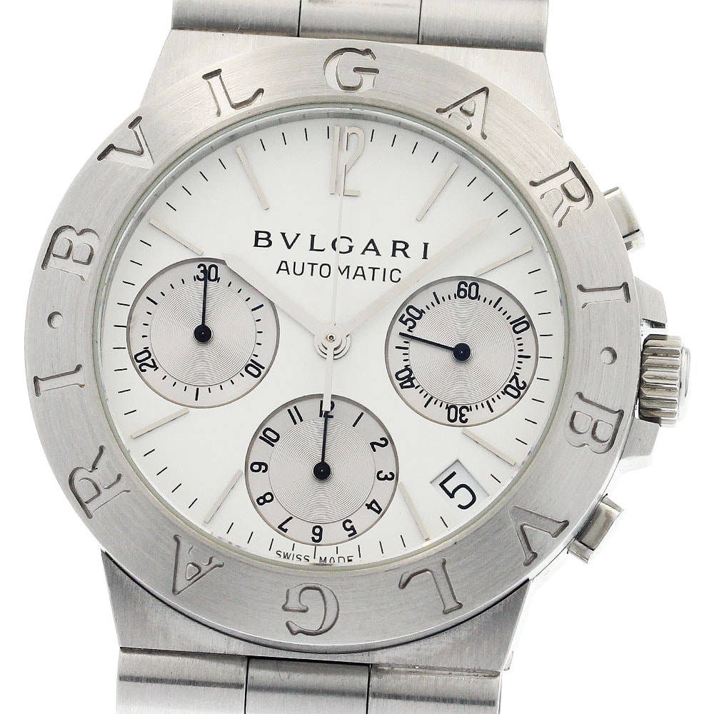 ☆良品 ブルガリ ディアゴノ スポーツ CH35S メンズ 【中古】