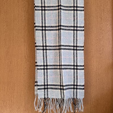 Burberry バーバリー チェック ウールスカーフ マフラー