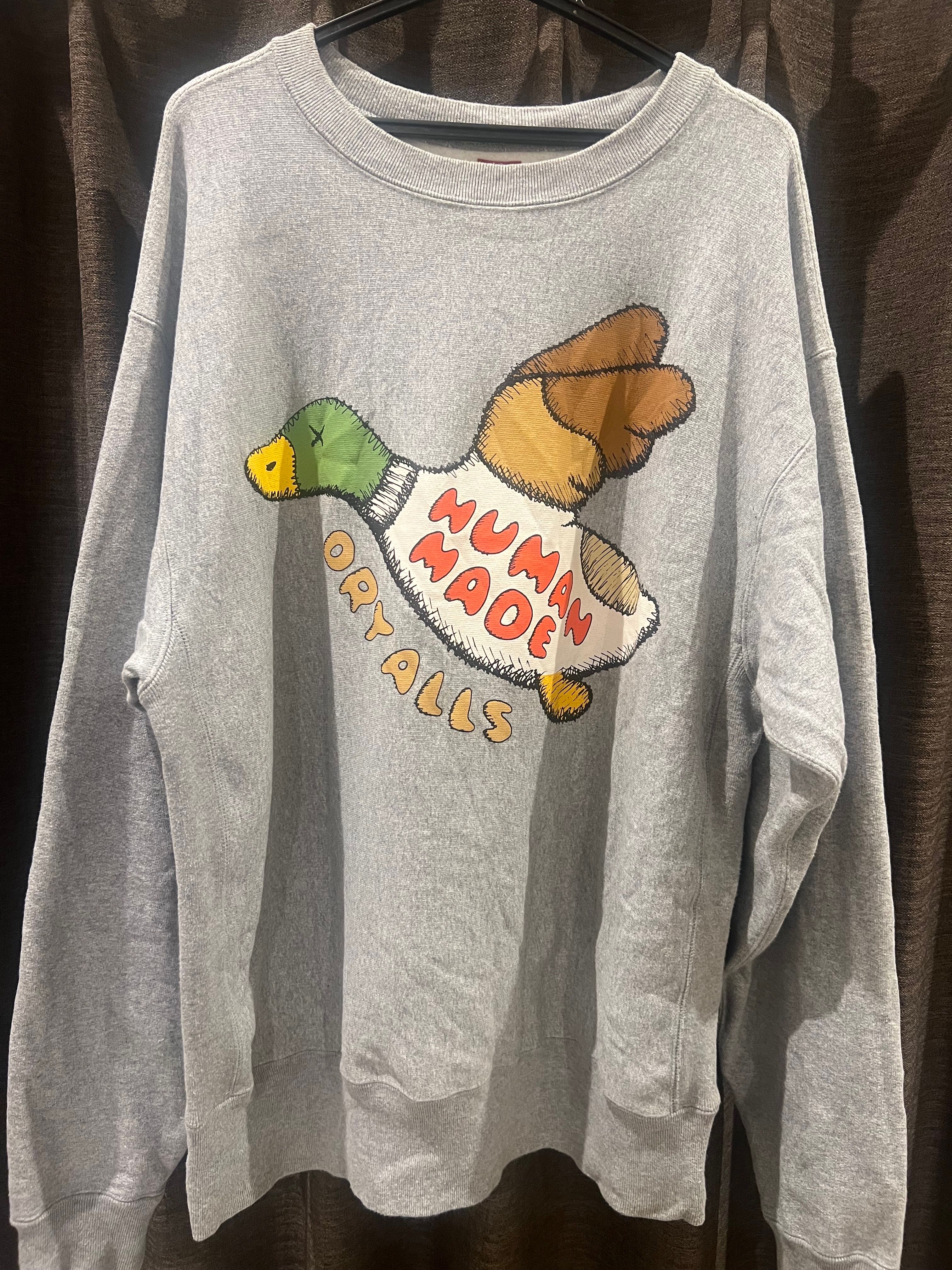 HUMAN MADE x KAWS SWEATSHIRT #2 "Grey"