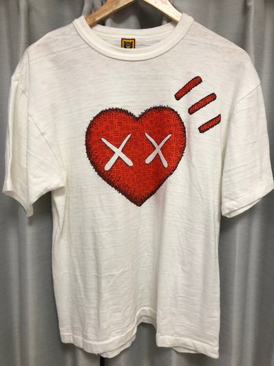 HUMAN MADE x KAWS T-SHRIT #1 "White"