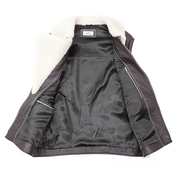 B (目立った傷や汚れなし)】【美品】 エルメス 2023AW ムートン ボア