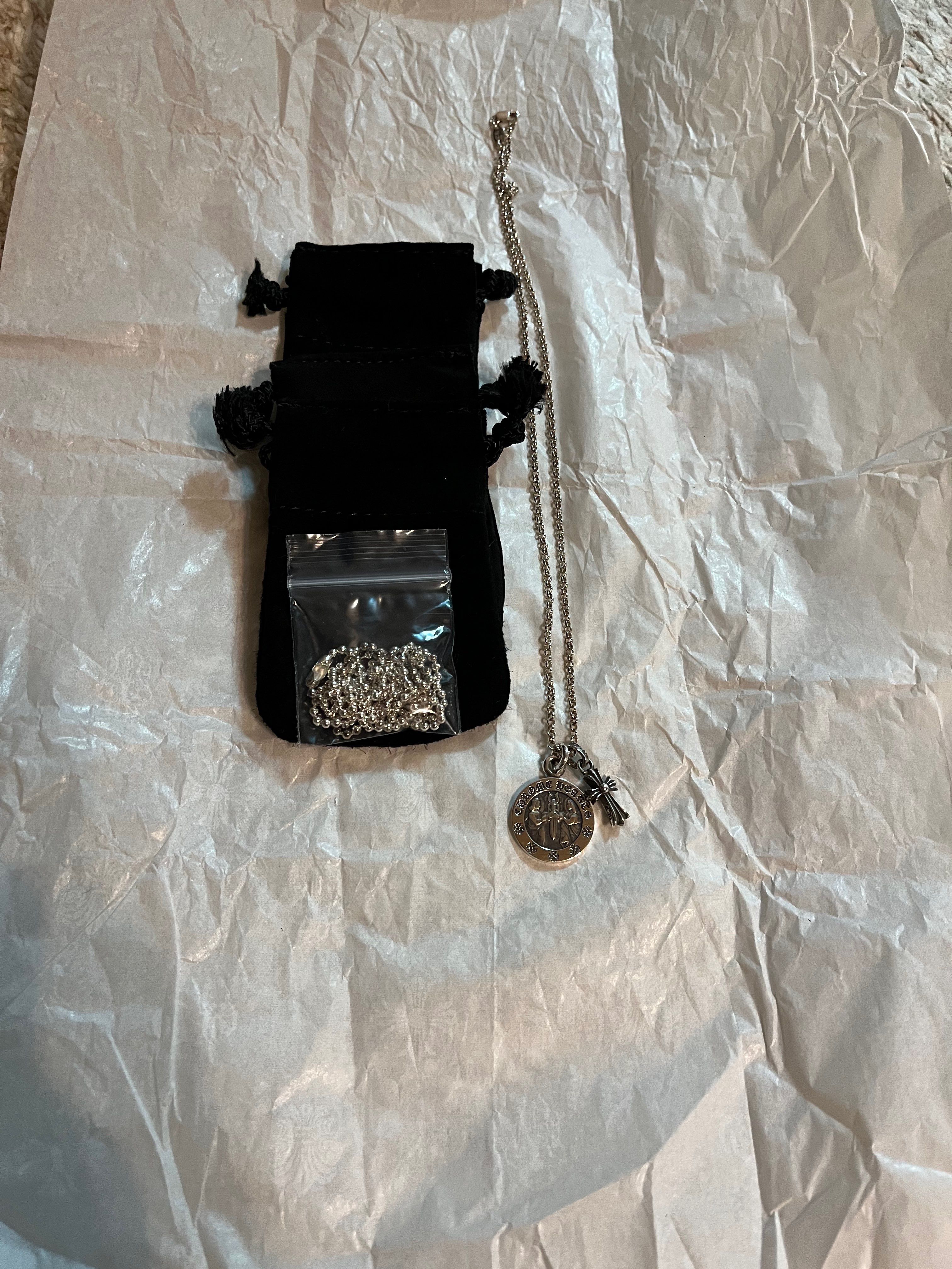 Chrome Hearts CH Cross Baby Fat Charm "Silver"