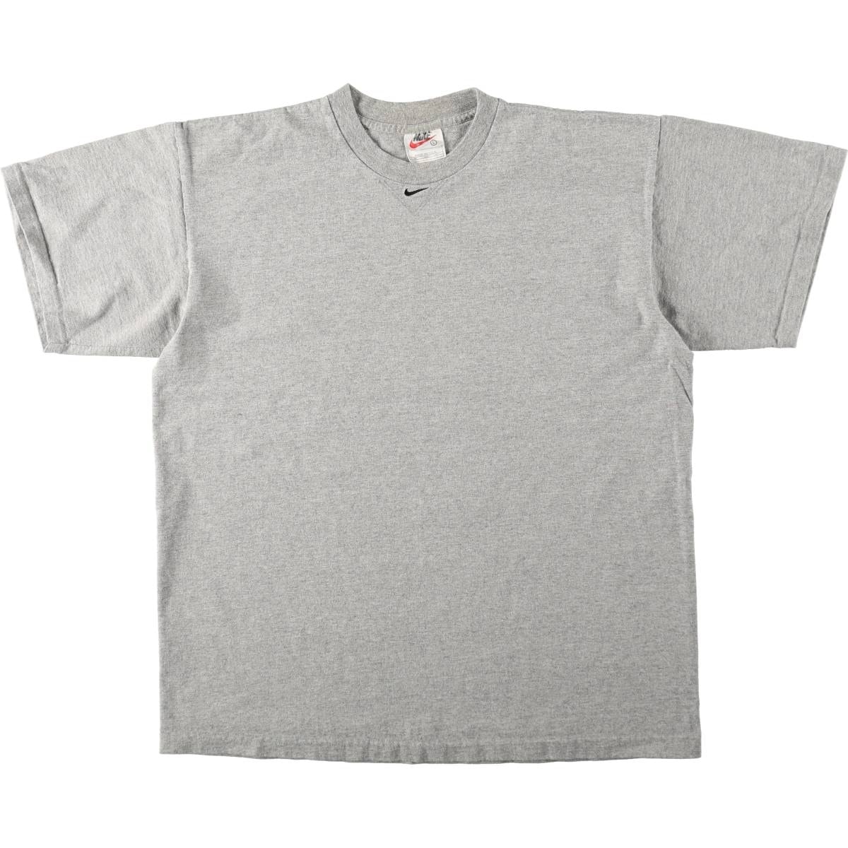 古着 90年代 ナイキ NIKE センターロゴ ワンポイントロゴTシャツ USA製 メンズL相当 ヴィンテージ/eaa667362