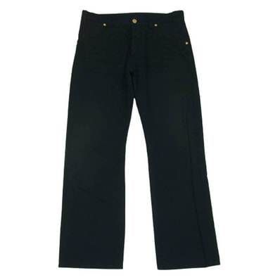 LOUIS VUITTON ルイ・ヴィトン パンツ RM072 MLDP50CBF ボタンフライ ストレート パンツ イタリア製 ブラック系 38【中古】