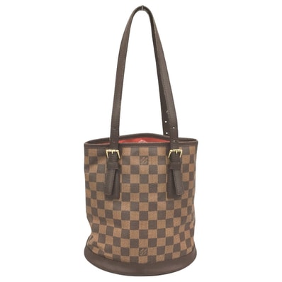 △△LOUIS VUITTON ルイヴィトン ダミエ エベヌ マレ ポーチ欠品 N42240 ブラウン