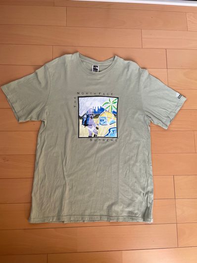 Supreme x The North Face Sketch S/S Top "Sage"