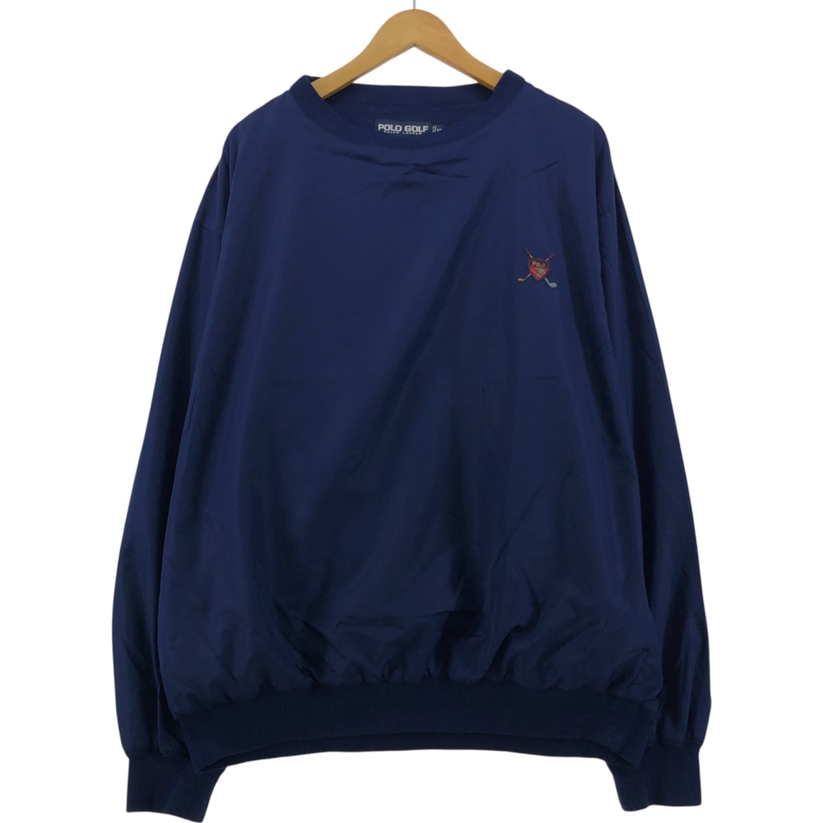 古着 90年代 ラルフローレン Ralph Lauren POLO GOLF ポロゴルフ ウォームアッププルオーバー メンズXL相当/eaa555955