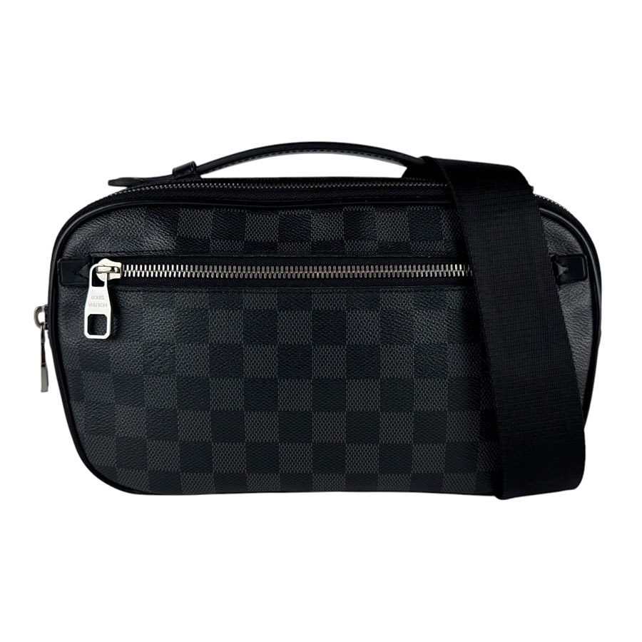 ルイ ヴィトン LOUIS VUITTON ボディバッグ ダミエ グラフィット アンブレール ダミエグラフィットキャンバス ブラック メンズ N41289【中古】 z10542