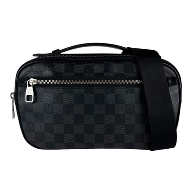 ルイ ヴィトン LOUIS VUITTON ボディバッグ ダミエ グラフィット アンブレール ダミエグラフィットキャンバス ブラック メンズ N41289【中古】 z10542