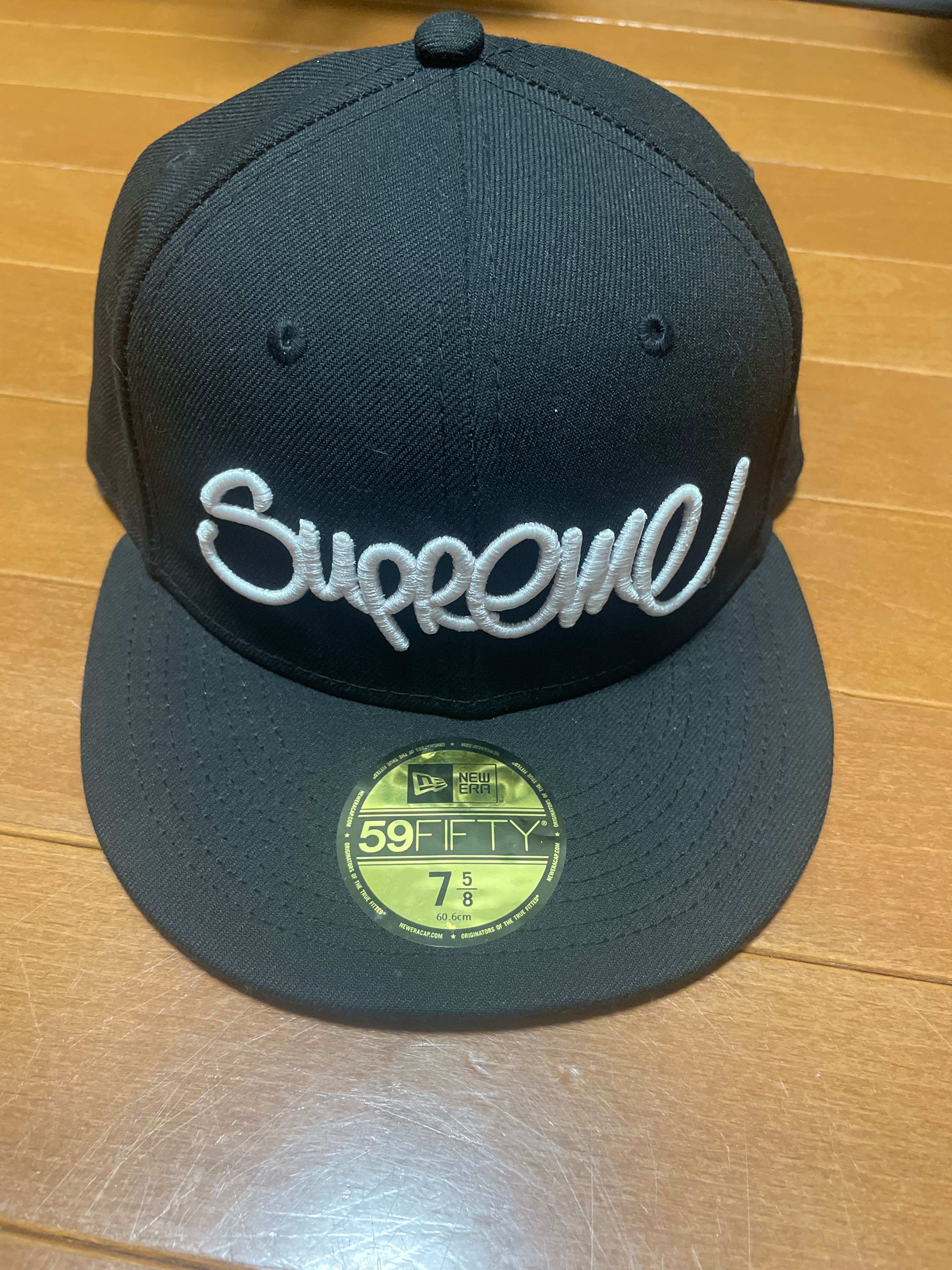 Supreme Handstyle New Era "Black"