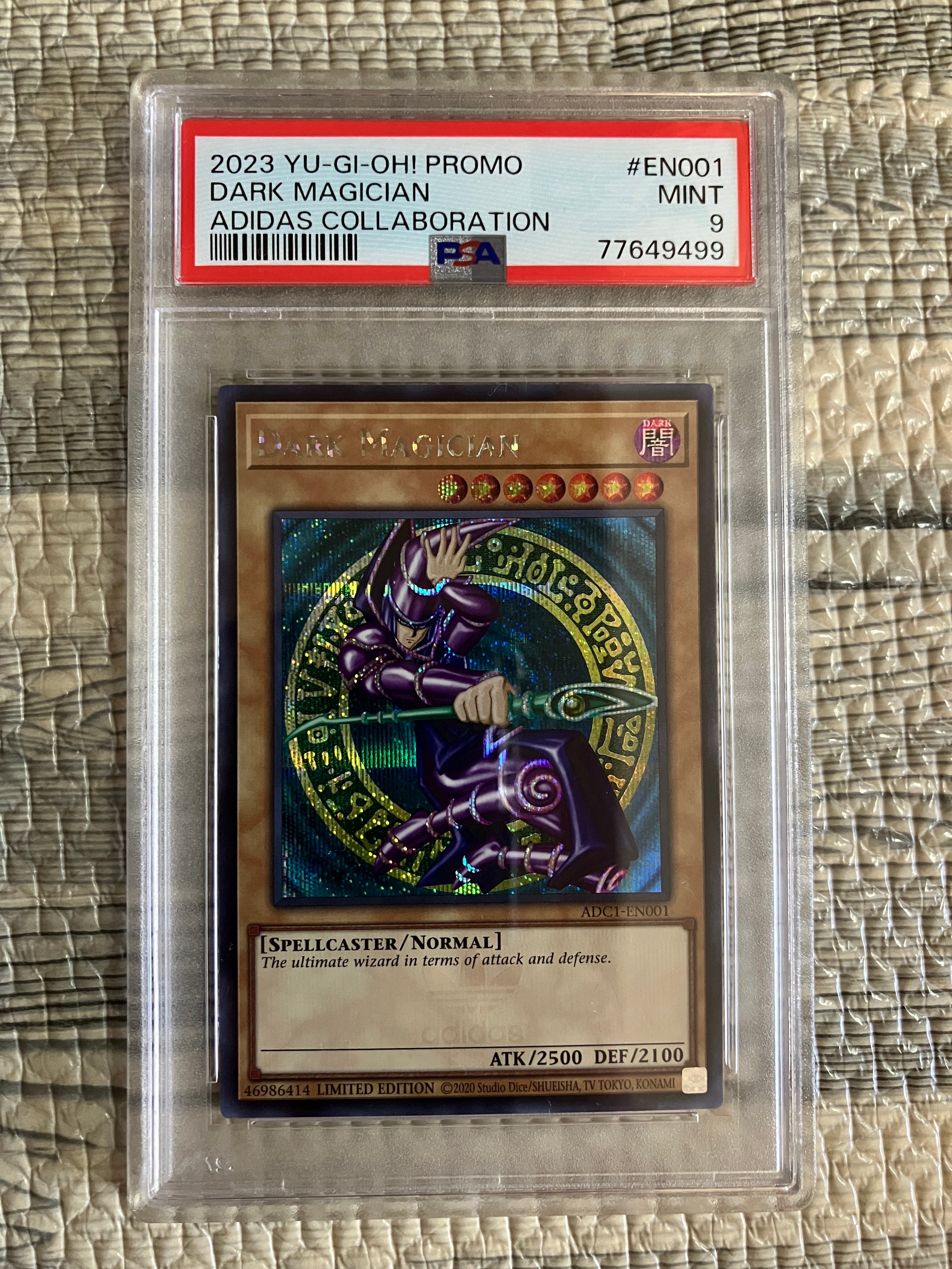 ブラック・マジシャン SE[ADC1-EN001](「ADI2000 遊☆戯☆王:遊戯の世界」付属カード)