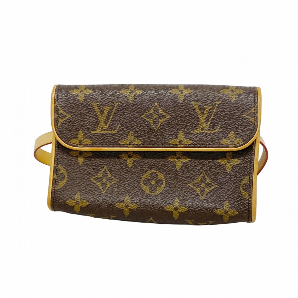 【6dc3240】ルイヴィトン ウエストバッグ モノグラム ポシェットフロランティーヌ M51855 ブラウン【中古】レディース