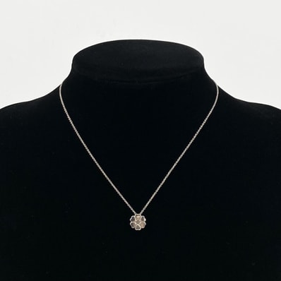 TIFFANY&Co.(ティファニー) クラウン オブ ハート フラワー Ag925 ネックレス 2.9g シルバー
