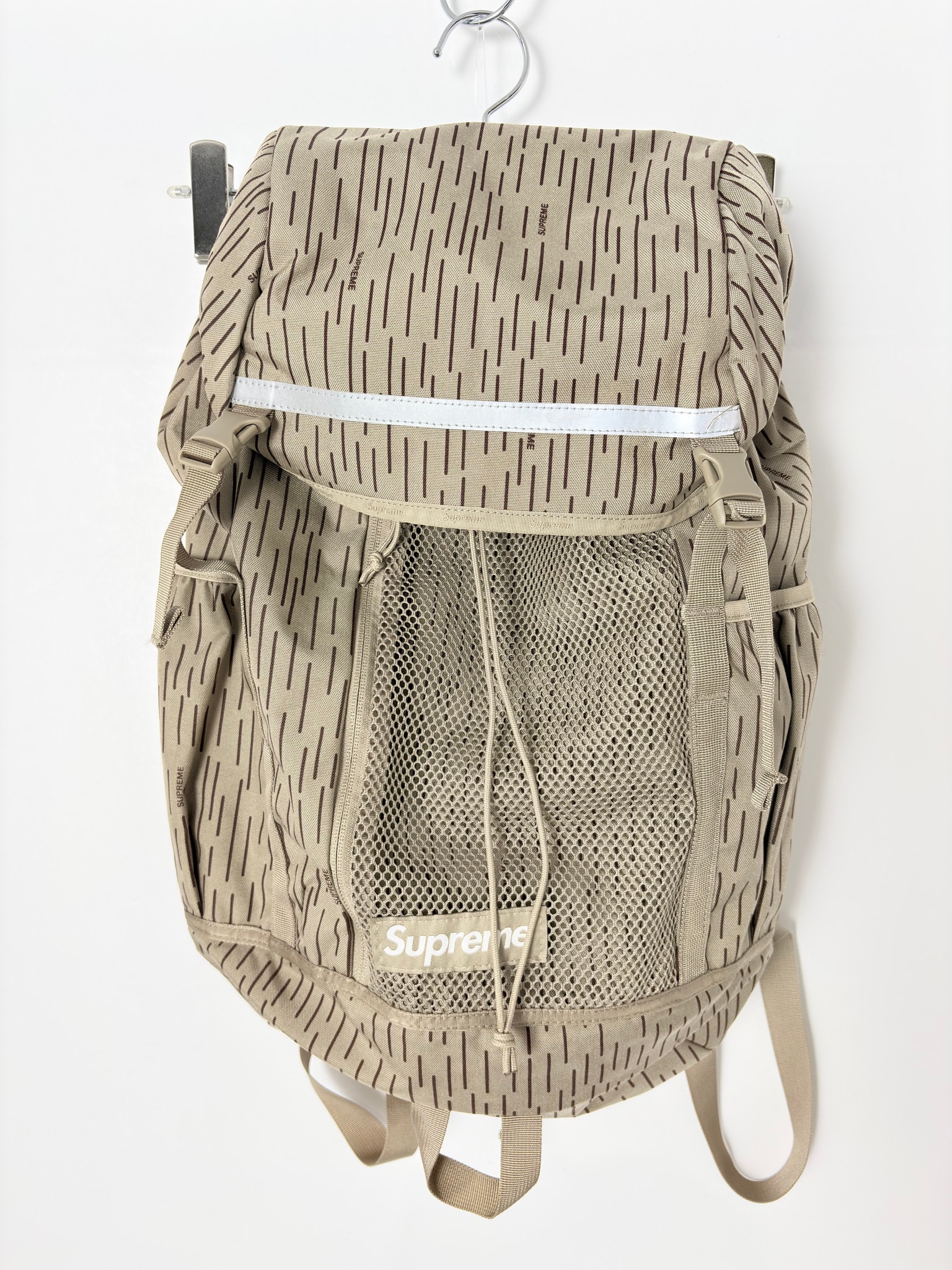 Supreme Backpack "Tan Raindrop"