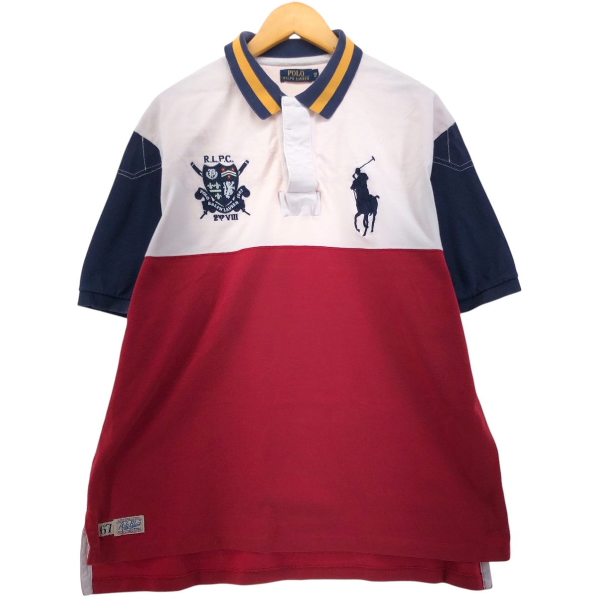 古着 ラルフローレン Ralph Lauren POLO RALPH LAUREN ビックポニー 半袖 ポロシャツ メンズXL相当/eaa554613