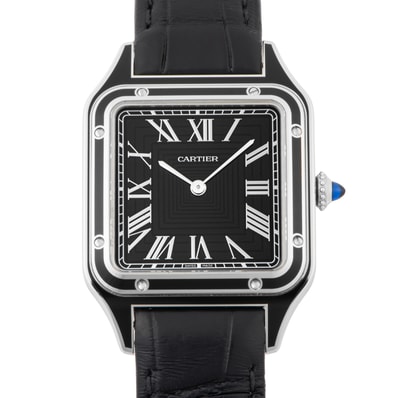 Cartier カルティエ サントス デュモン LM WSSA0046 ステンレススチール【中古】