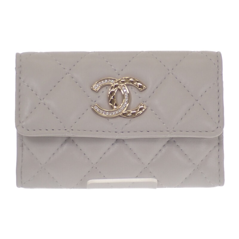 シャネル CHANEL フラップ AP4342 カードケース【中古】【Aランク】