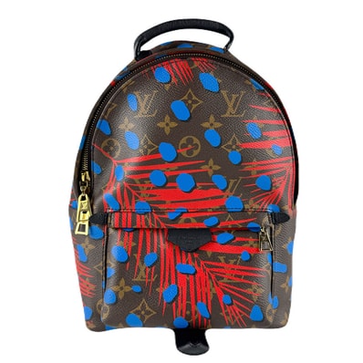 ルイ ヴィトン LOUIS VUITTON リュック モノグラム ジャングルドット パームスプリングスPM/モノグラム ジャングルドット ポピーデニム レディース M41980【中古】 z8716