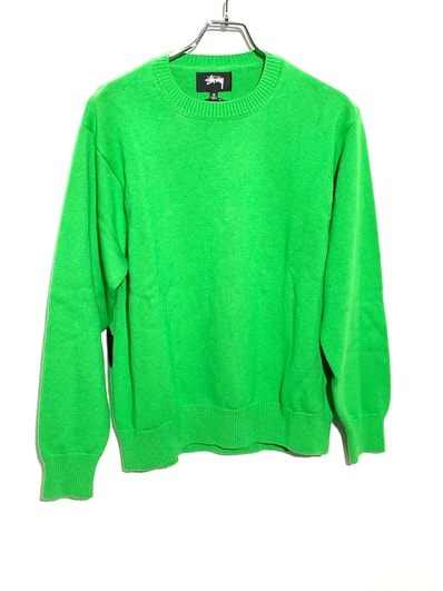 Stussy Bent Crown Sweater "Lime"