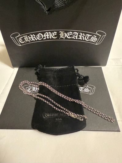 Chrome Hearts Roll Chain Necklace "Silver"