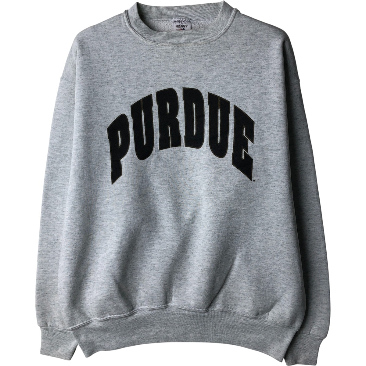 古着 90年代 フルーツオブザルーム FRUIT OF THE LOOM HEAVY PURDUE パデュー大学 カレッジスウェットシャツ トレーナー USA製 メンズL相当 ヴィンテージ/eaa614776
