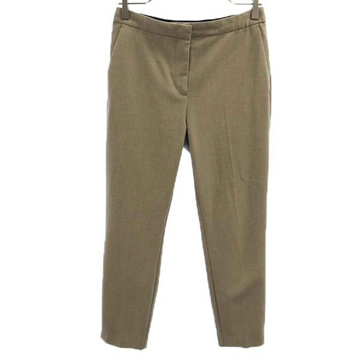 ZARA ザラ スラックスパンツ M ベージュ