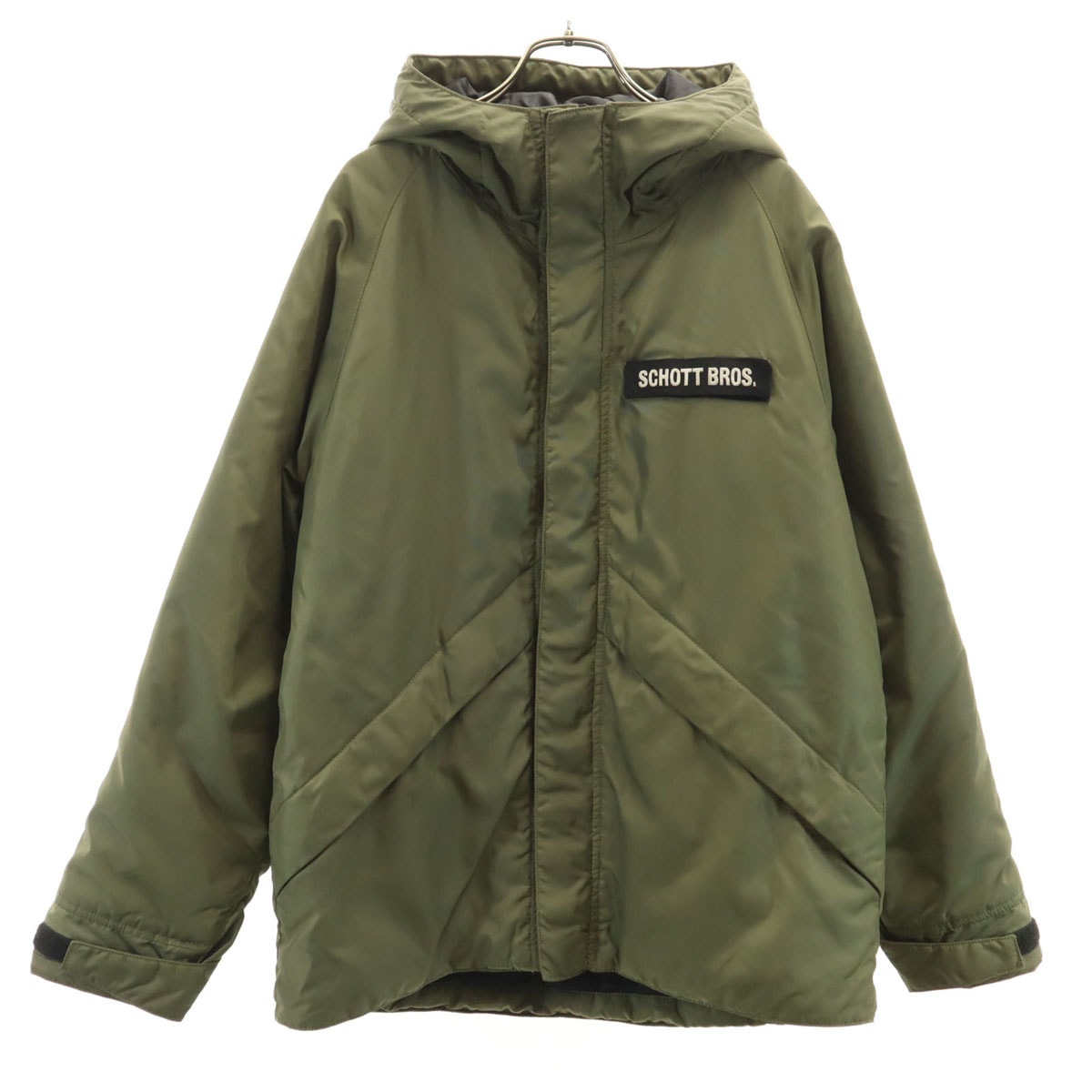schott ショット 中綿ジャケット M カーキ