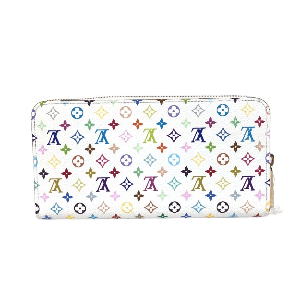 ルイヴィトン LOUIS VUITTON ジッピー・ウォレット M13922 日本限定 LV × TM モノグラムマルチカラー モノグラム 村上隆 ラウンドファスナー 長財布 モノグラムマルチカラーキャンバス ホワイト 未使用