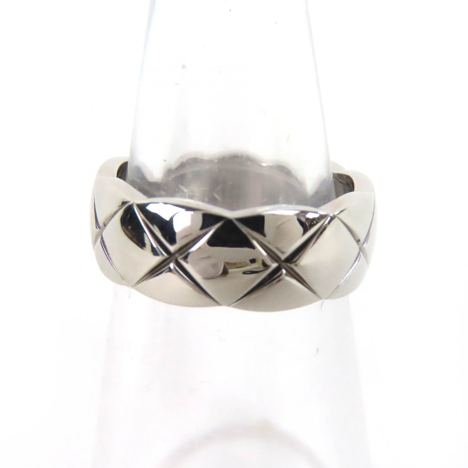 極美 シャネル ココクラッシュ ミディアム リング 50 JP10 B17943