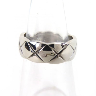 極美 シャネル ココクラッシュ ミディアム リング 50 JP10 B17943