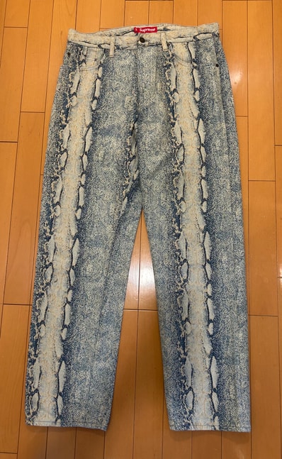 Supreme Regular Jean "Snake" (24FW)