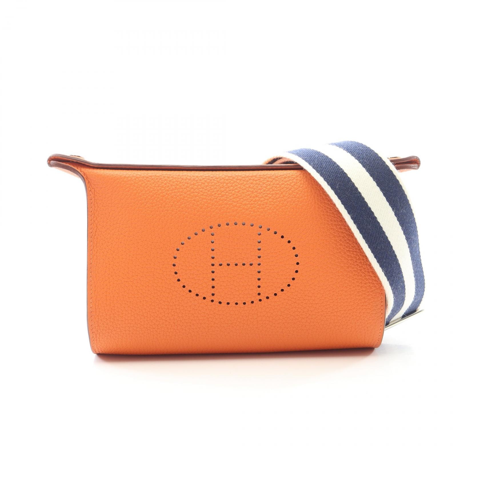 エルメス HERMES ヴィド ポッシュ ショルダーバッグ バッグ トゴ トゴ オレンジ B刻印(2023年製造) レディース オレンジ系 【中古】