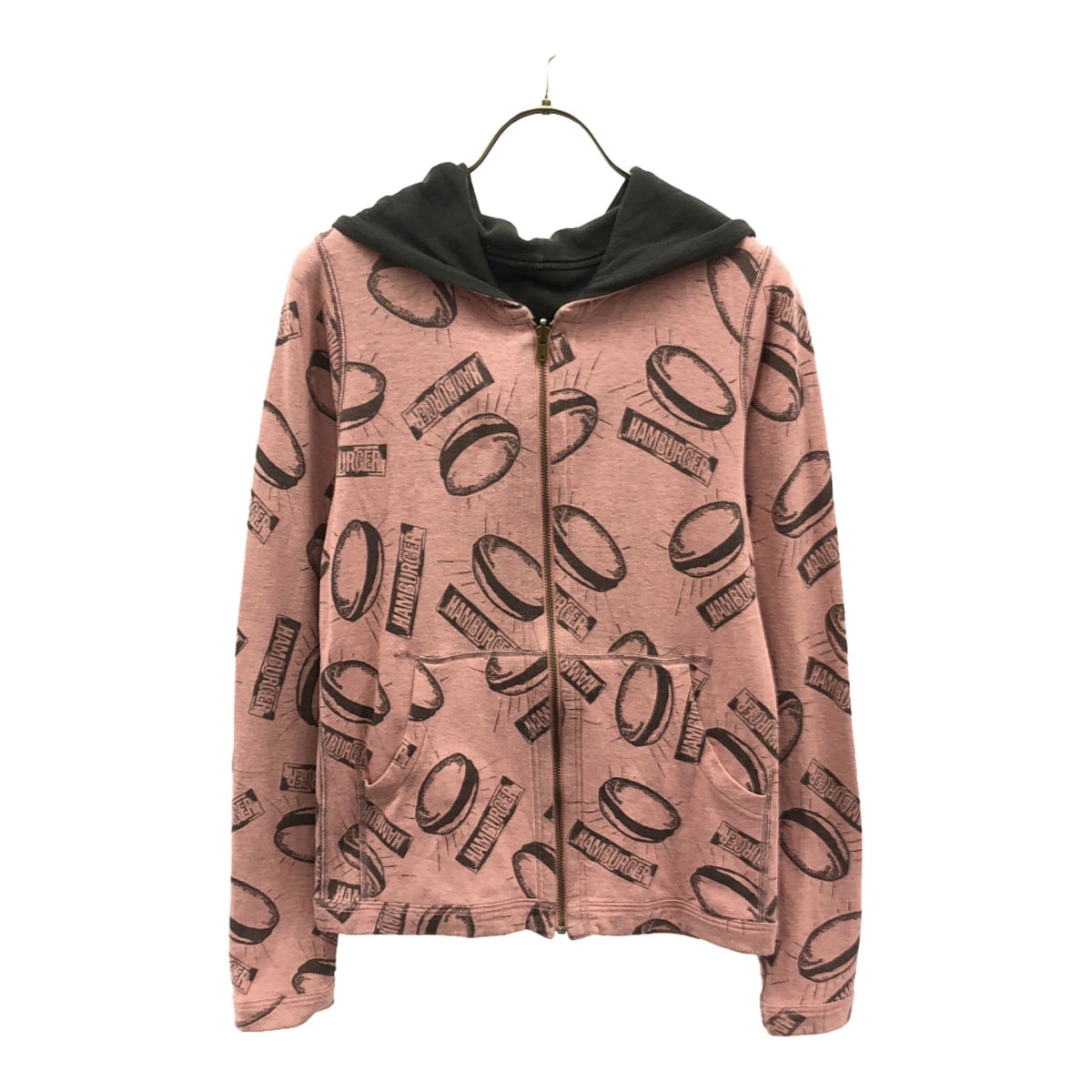 ANDY WARHOL BY HYSTERIC GLAMOUR アンディウォーホル バイ ヒステリックグラマー 長袖 リバーシブル スウェットパーカー ジップパーカー