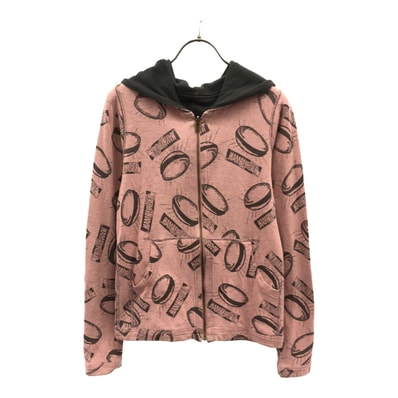 ANDY WARHOL BY HYSTERIC GLAMOUR アンディウォーホル バイ ヒステリックグラマー 長袖 リバーシブル スウェットパーカー ジップパーカー