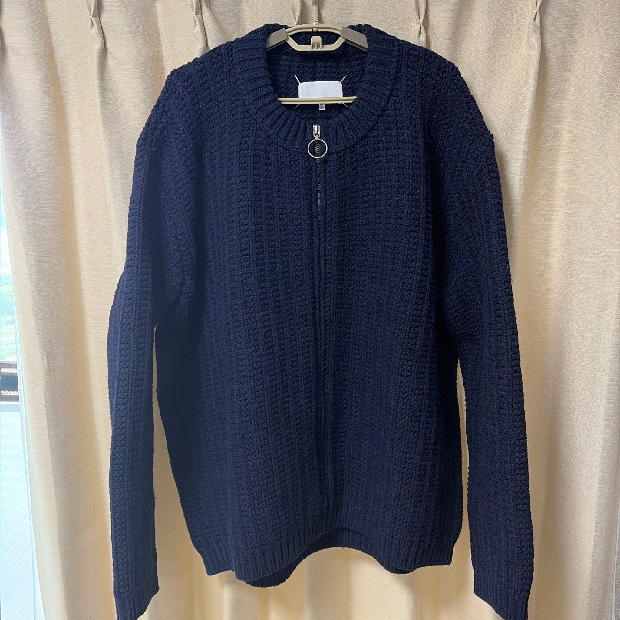 Maison Margiela Wool Cardigan "Navy" 