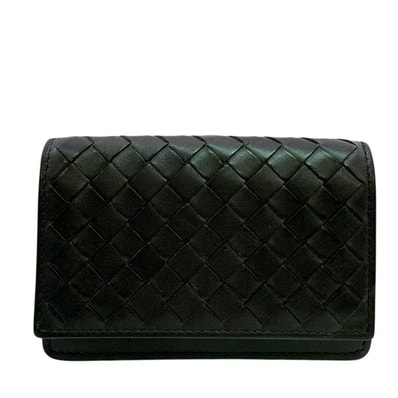 ボッテガヴェネタ BOTTEGAVENETA カードケース イントレチャート ブラック